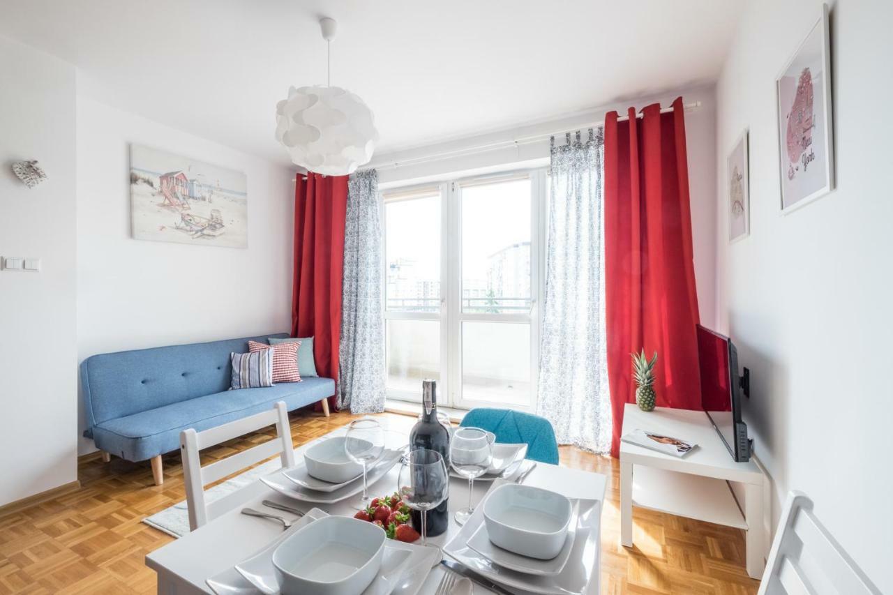 Blue Sky Apartment Warsawa Bagian luar foto