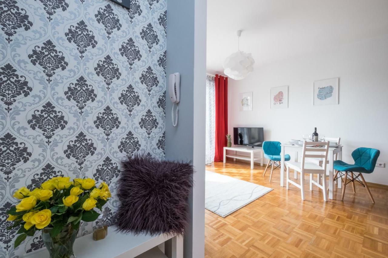 Blue Sky Apartment Warsawa Bagian luar foto