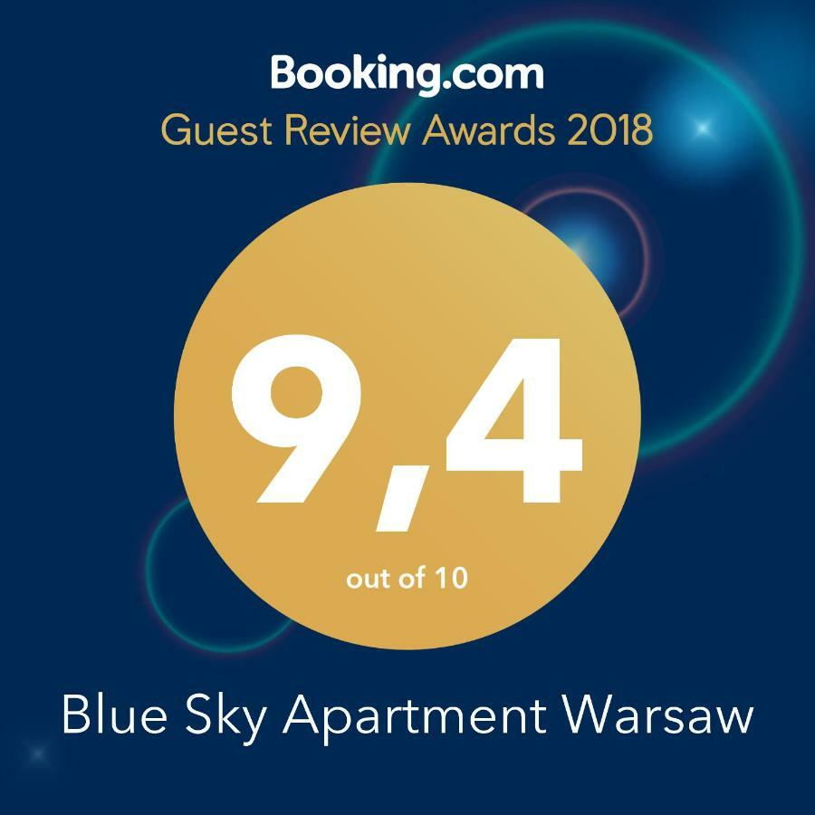 Blue Sky Apartment Warsawa Bagian luar foto